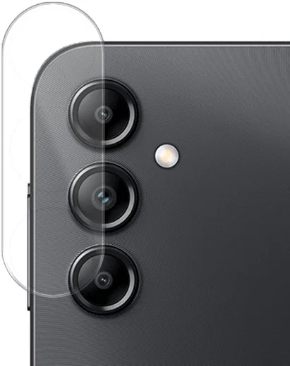 Rosso Samsung Galaxy A14 5G Camera Lens Protector Transparant afbeelding 6