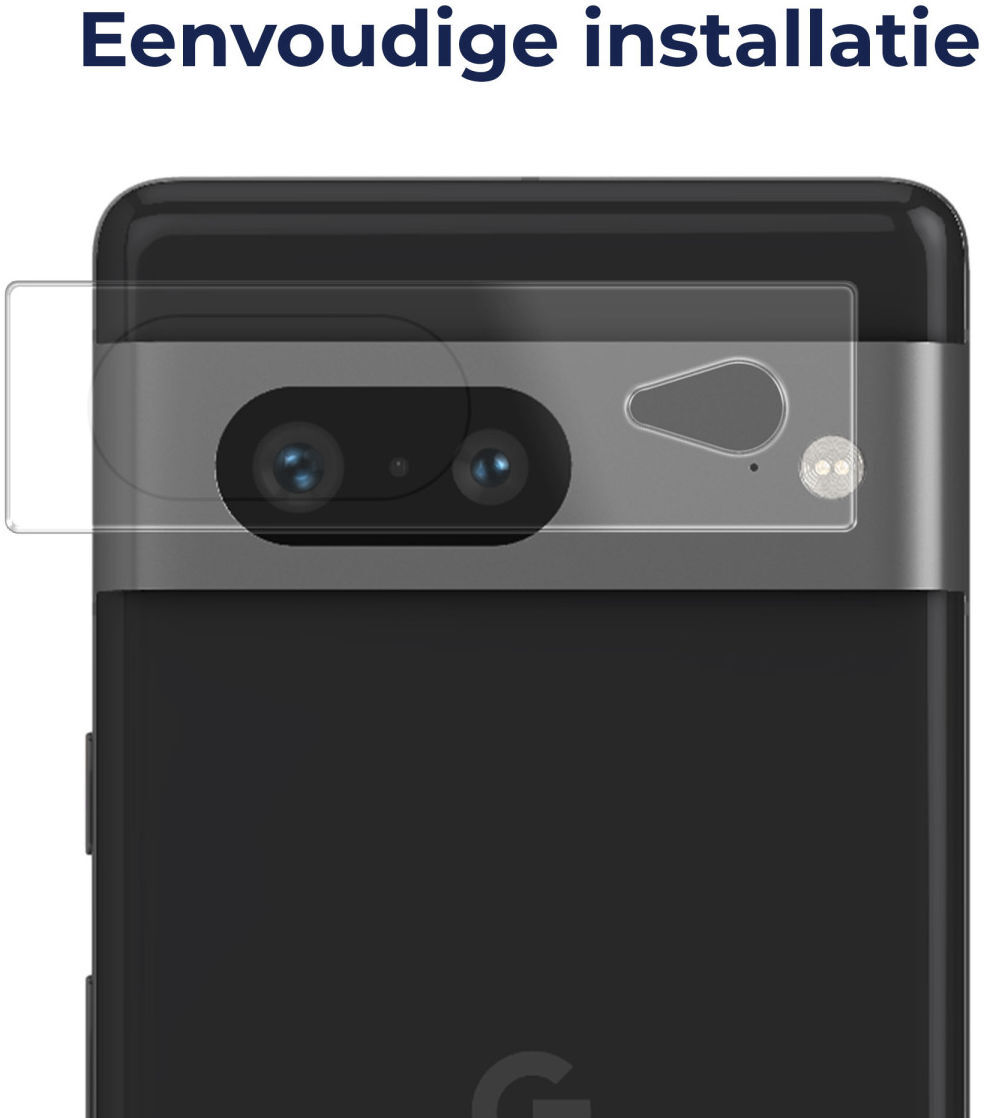 Rosso Google Pixel 7 Camera Lens Protector Transparant afbeelding 5