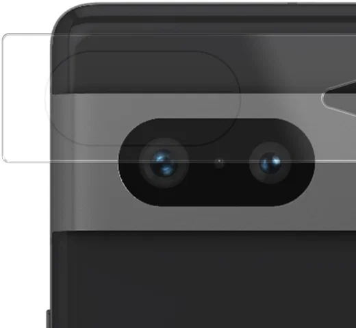 Rosso Google Pixel 7 Camera Lens Protector Transparant afbeelding 6