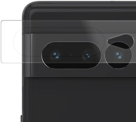 Rosso Google Pixel 7 Pro Camera Lens Protector Transparant afbeelding 6