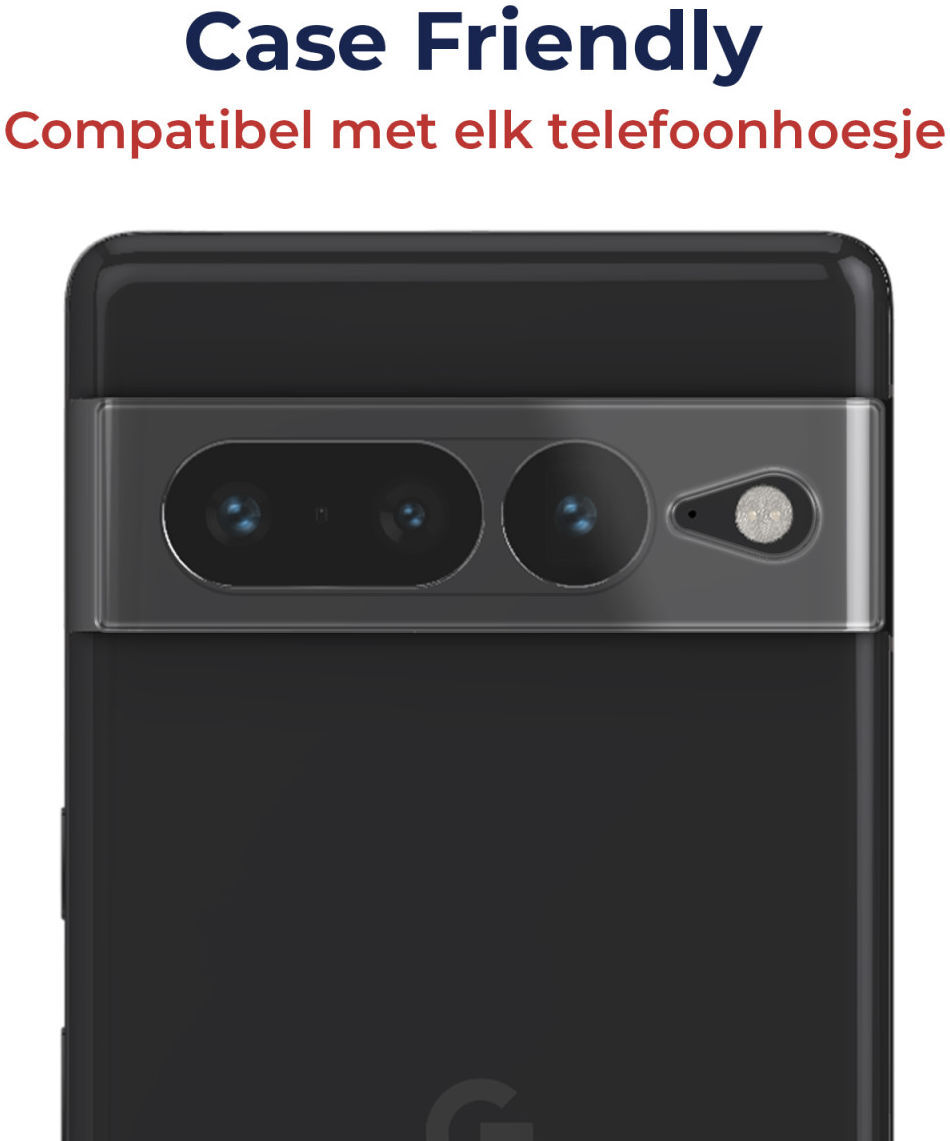 Rosso Google Pixel 7 Pro Camera Lens Protector Transparant afbeelding 4