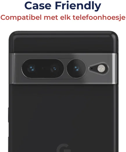 Rosso Google Pixel 7 Pro Camera Lens Protector Transparant afbeelding 4
