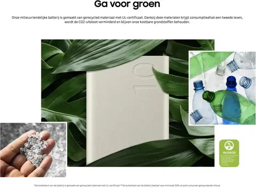 Originele Samsung 25W Fast Charge Duo USB-C Powerbank 10.000 mAh Beige afbeelding 7