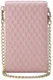 Universeel Crossbody Telefoontasje - Smartphone Schoudertasje Roze afbeelding 5