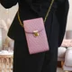 Universeel Crossbody Telefoontasje - Smartphone Schoudertasje Roze afbeelding 2