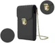 Universeel Crossbody Telefoontasje - Smartphone Schoudertasje Zwart afbeelding 6