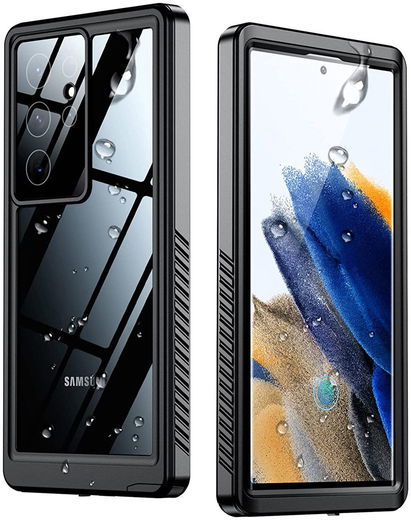 SBG Outdoor Case Samsung Galaxy S23 Ultra Waterdicht Zwart afbeelding 2