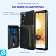 Samsung Galaxy S23 3 in 1 Back Cover Portemonnee Hoesje Zwart afbeelding 3