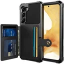 Samsung S23 Plus 3 in 1 Back Cover Portemonnee Hoesje Zwart