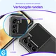 Samsung S23 Plus 3 in 1 Back Cover Portemonnee Hoesje Zwart afbeelding 4