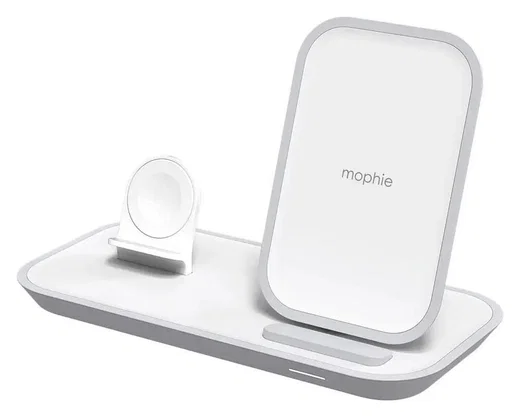Mophie 2-in-1 7.5W Draadloze Oplader Telefoon/Apple Watch Standaard afbeelding 1