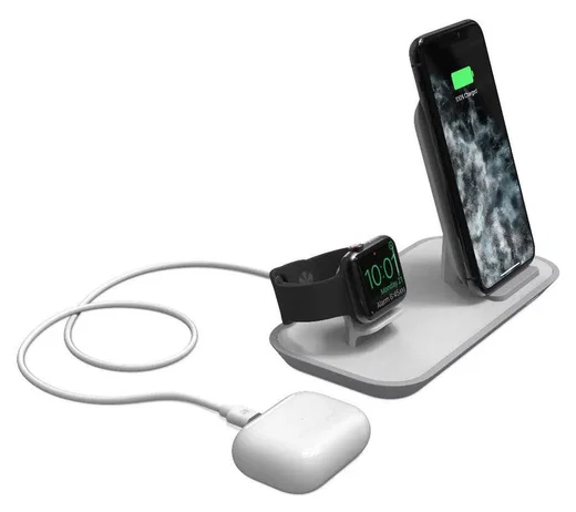 Mophie 2-in-1 7.5W Draadloze Oplader Telefoon/Apple Watch Standaard afbeelding 2