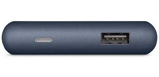 Mophie 6.000 mAh Powerbank PD 18W en Ingebouwde Lightning Kabel Blauw afbeelding 8