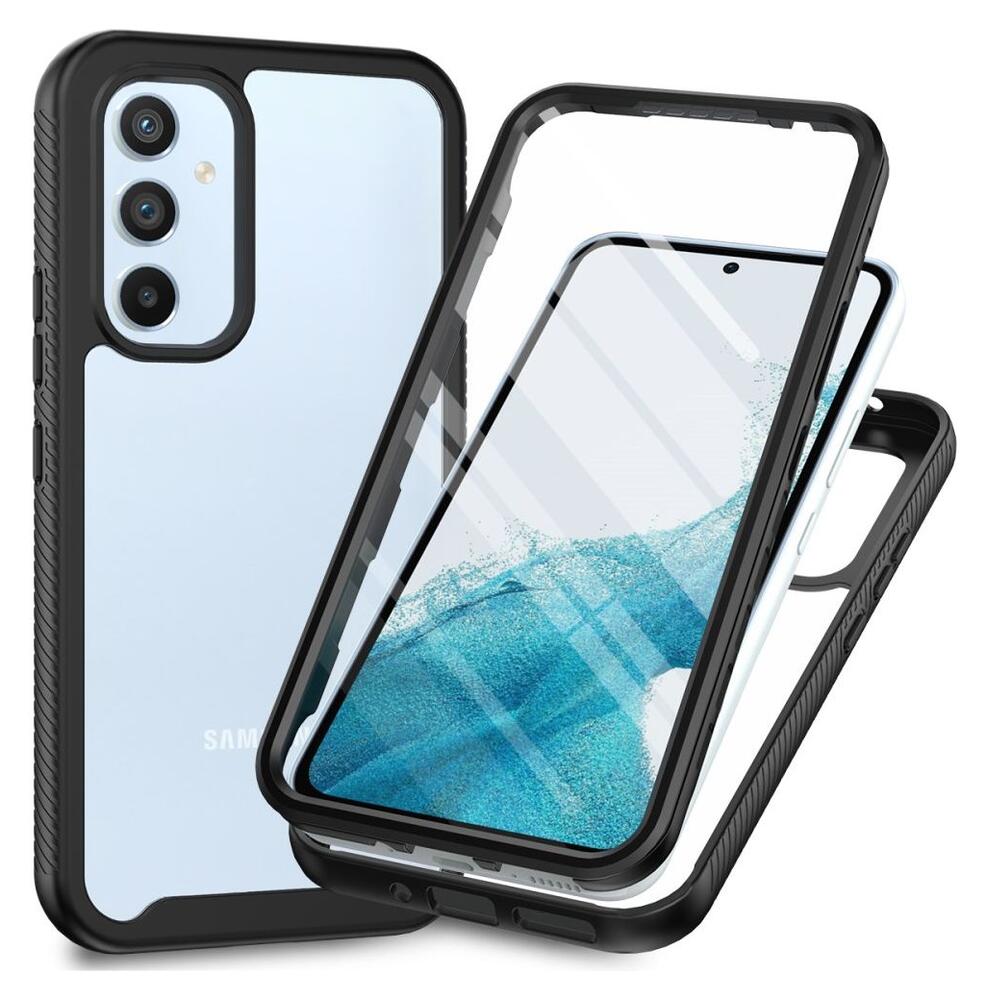Samsung Galaxy A34 Hoesje Full Protect 360° Cover Hybride Zwart afbeelding 1