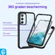 Samsung Galaxy A34 Hoesje Full Protect 360° Cover Hybride Zwart afbeelding 4