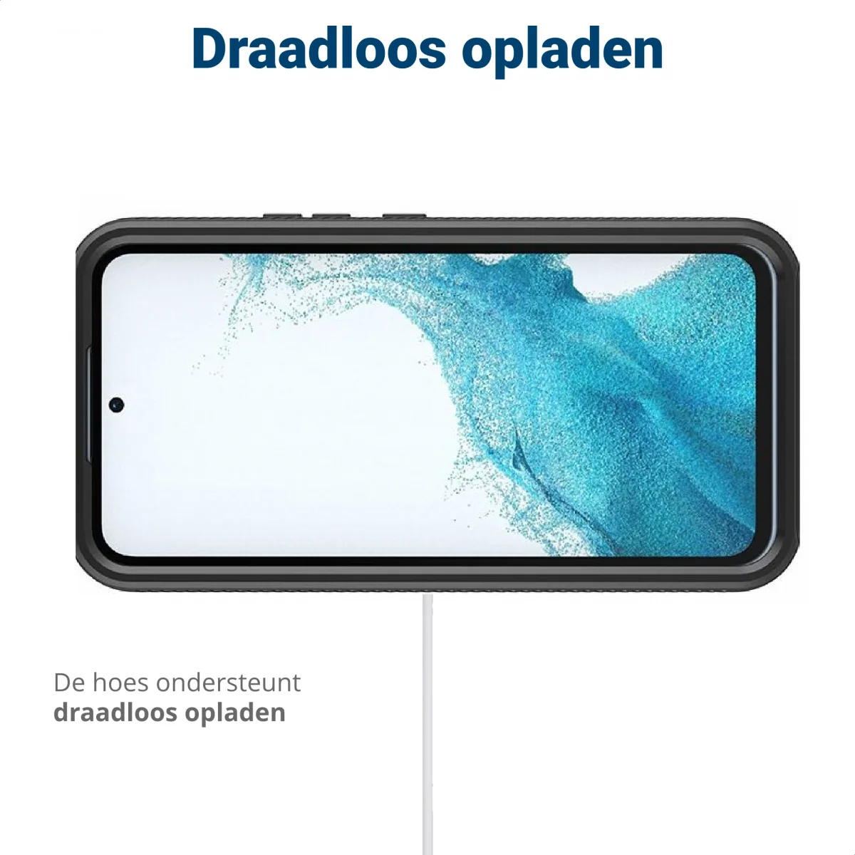 Samsung Galaxy A34 Hoesje Full Protect 360° Cover Hybride Rood afbeelding 6