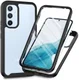 Samsung Galaxy A54 Hoesje Full Protect 360° Cover Hybride Zwart