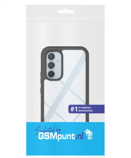 Samsung Galaxy A54 Hoesje Full Protect 360° Cover Hybride Blauw afbeelding 11