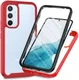 Samsung Galaxy A54 Hoesje Full Protect 360° Cover Hybride Rood afbeelding 1