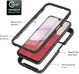 Samsung Galaxy A54 Hoesje Full Protect 360° Cover Hybride Rood afbeelding 9