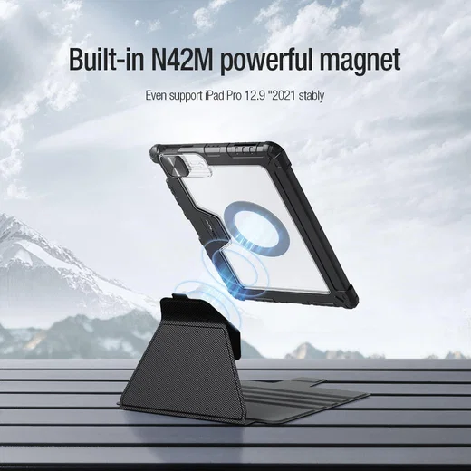 Nillkin Bumper SnapSafe Apple iPad 10.2 (2019/2020/2021) Hoes Blauw afbeelding 3