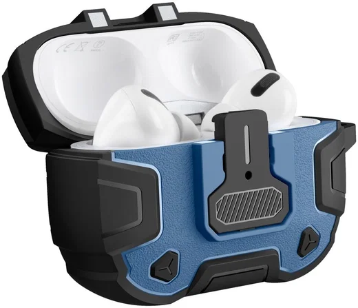 Nillkin Bounce Pro Apple AirPods Pro Hoesje Schokbestendig Blauw afbeelding 1