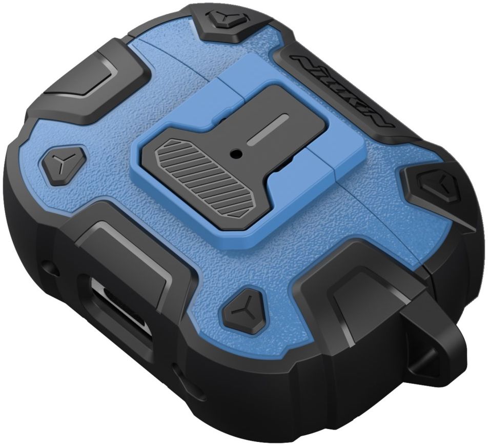 Nillkin Bounce Pro Apple AirPods Pro Hoesje Schokbestendig Blauw afbeelding 12