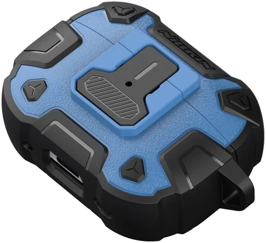Nillkin Bounce Pro Apple AirPods Pro Hoesje Schokbestendig Blauw afbeelding 12