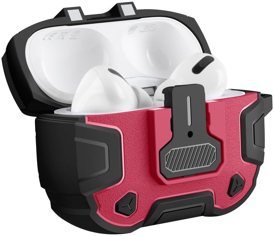 Nillkin Bounce Pro Apple AirPods Pro Hoesje Schokbestendig Rood afbeelding 1