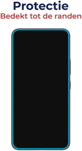 Rosso Samsung Galaxy S23 Tempered Glass Fingerprint en Case Friendly afbeelding 5