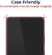 Rosso Samsung Galaxy S23 Tempered Glass Fingerprint en Case Friendly afbeelding 6