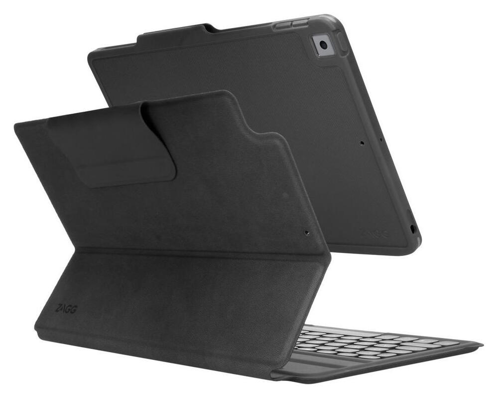 ZAGG Pro Keys iPad 10.2 (2021/2020/2019) Hoes met Toetsenbord Zwart afbeelding 4