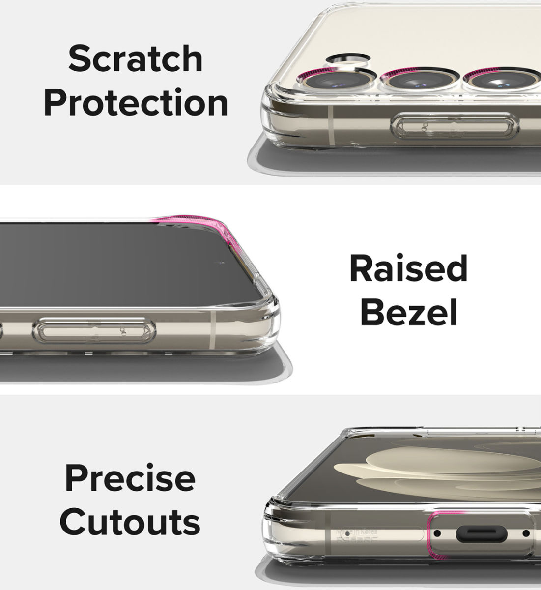 Ringke Fusion Samsung Galaxy S23 Hoesje Back Cover Transparant afbeelding 10