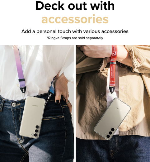 Ringke Fusion Samsung Galaxy S23 Hoesje Back Cover Transparant afbeelding 12