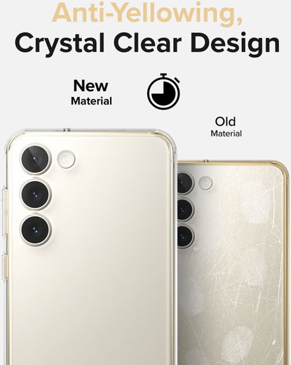 Ringke Fusion Samsung Galaxy S23 Hoesje Back Cover Transparant afbeelding 5