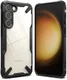 Ringke Fusion X Samsung Galaxy S23 Hoesje Back Cover Transparant Zwart afbeelding 1