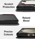 Ringke Fusion X Samsung Galaxy S23 Hoesje Back Cover Transparant Zwart afbeelding 10