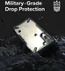 Ringke Fusion X Samsung Galaxy S23 Hoesje Back Cover Transparant Zwart afbeelding 4