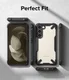 Ringke Fusion X Samsung Galaxy S23 Hoesje Back Cover Transparant Zwart afbeelding 9