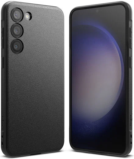 Ringke Onyx Samsung Galaxy S23 Hoesje Flexibel TPU Back Cover Zwart afbeelding 1