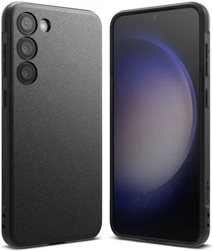 Ringke Onyx Samsung Galaxy S23 Hoesje Flexibel TPU Back Cover Zwart