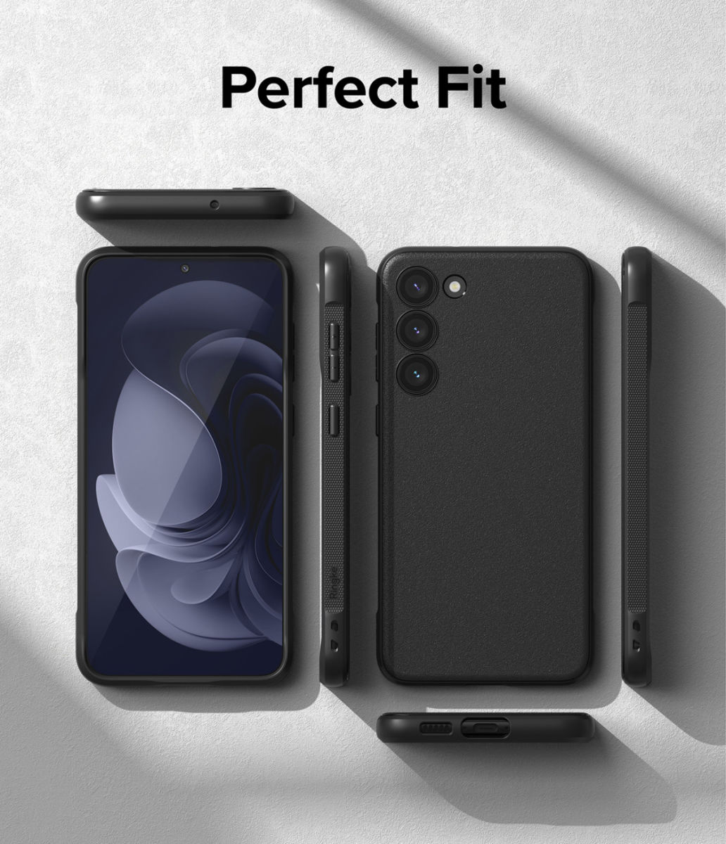 Ringke Onyx Samsung Galaxy S23 Hoesje Flexibel TPU Back Cover Zwart afbeelding 8