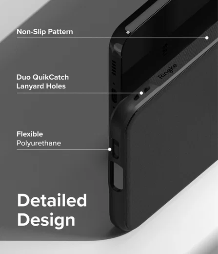 Ringke Onyx Samsung Galaxy S23 Hoesje Flexibel TPU Back Cover Zwart afbeelding 10