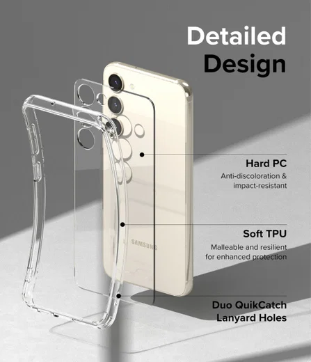 Ringke Fusion Samsung Galaxy S23 Plus Hoesje Back Cover Transparant afbeelding 9