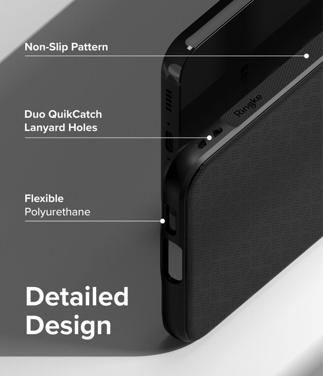 Ringke Onyx Samsung Galaxy S23 Plus Hoesje TPU Back Cover Zwart afbeelding 8