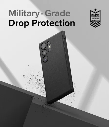Ringke Onyx Samsung Galaxy S23 Ultra Hoesje TPU Back Cover Zwart afbeelding 3