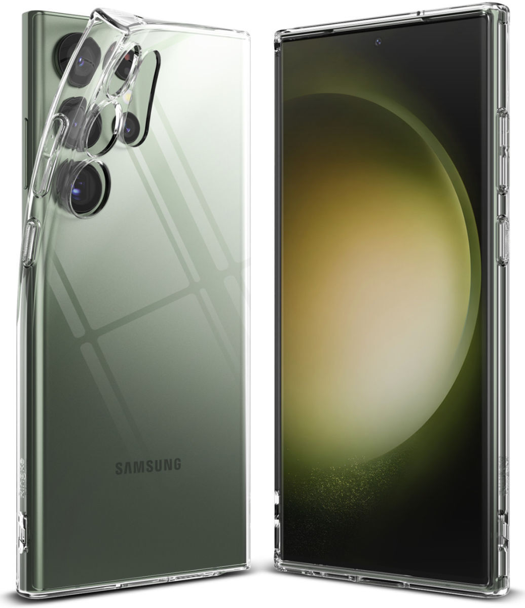 Ringke Air Samsung S23 Ultra Hoesje Flexibel TPU Transparant afbeelding 1