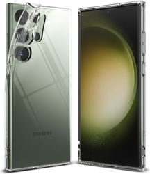 Ringke Air Samsung S23 Ultra Hoesje Flexibel TPU Transparant afbeelding