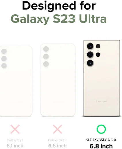 Ringke Air Samsung S23 Ultra Hoesje Flexibel TPU Transparant afbeelding 14