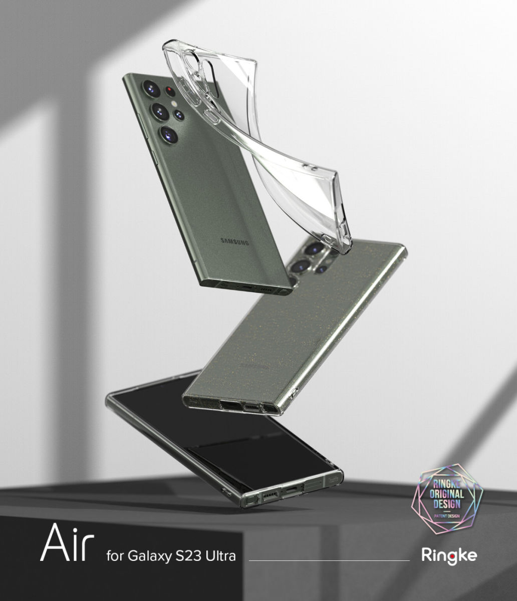 Ringke Air Samsung S23 Ultra Hoesje Flexibel TPU Transparant afbeelding 15